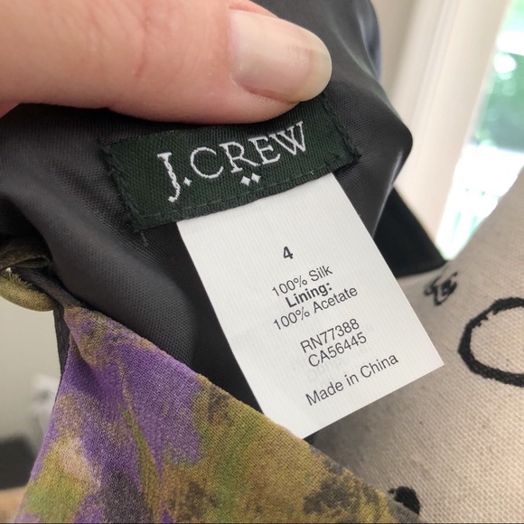 ✨SALE✨J. Crew Silk Dress - Picture 6 of 7